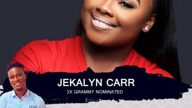 Bra Banie to Host 3x Grammy Nominated Gospel Singer Jekalyn Carr on Christian Vibes Gh Live.