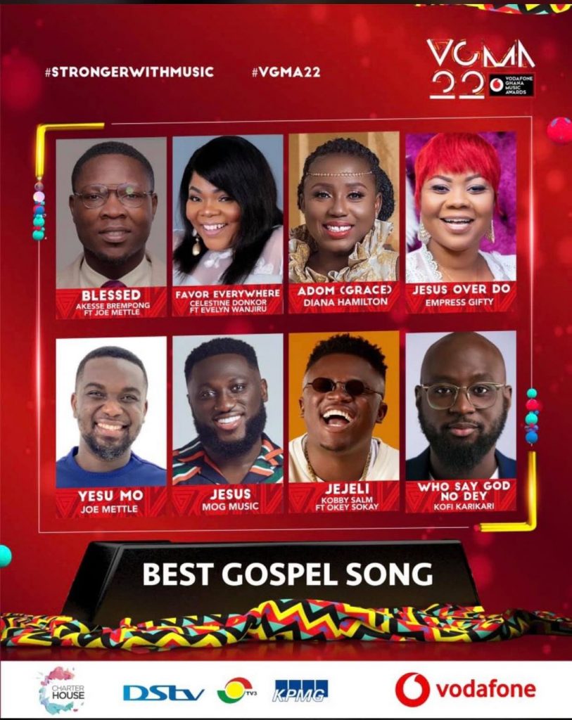 2021 VGMA Nominees: Urban Gospel Artiste Kobby Salm Makes His Debut Entry