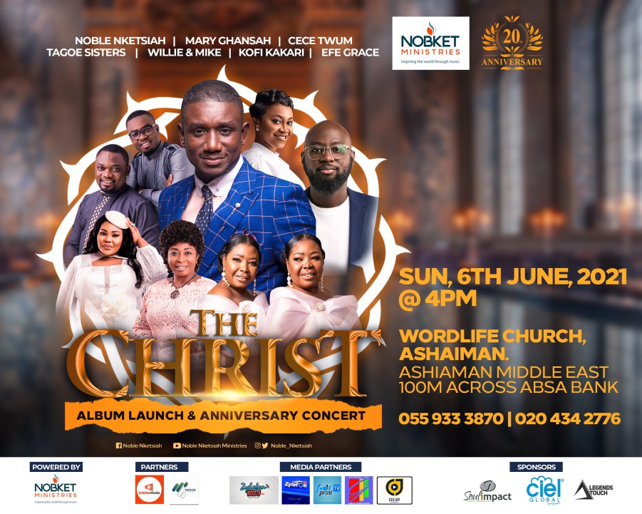 NOBLE NKETSIAH IS BACK!! Celebrates 20yrs In Music With New Album.
