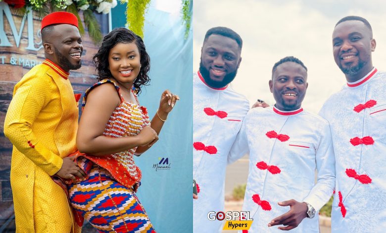 Gospel Music Celebrities Turned Up For The Wedding Of Footprints Tv CEO Albert Acheampong.