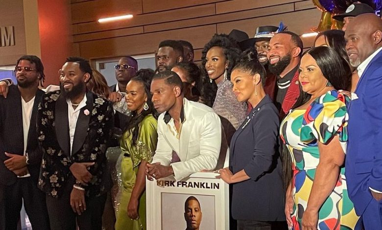 Kirk Franklin Surprised With A Gold Plaque For His Song “Love Theory” At The Stellar Awards