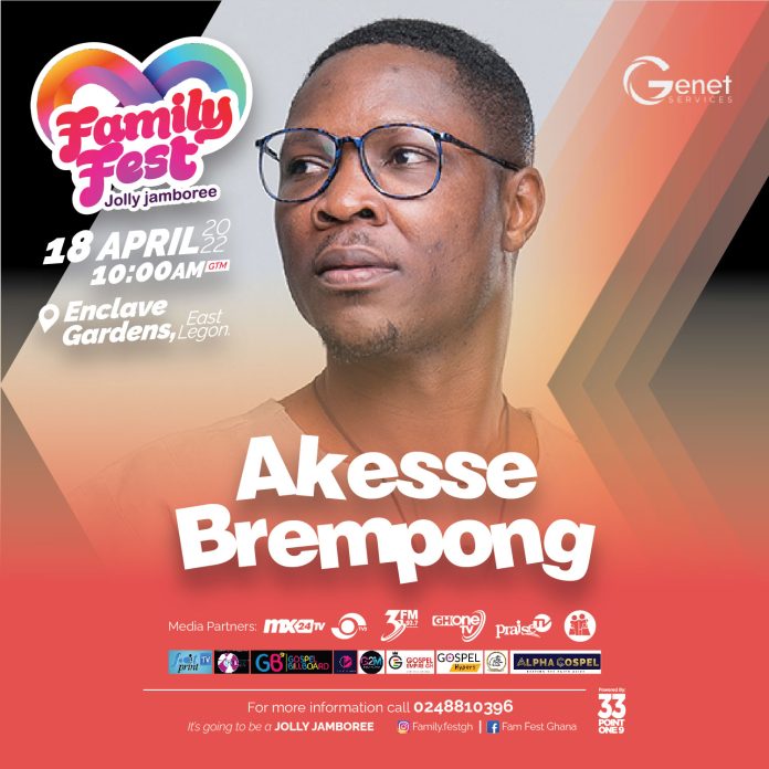 Joe Mettle, Celestine Donkor, Akesse, Perez Musik & Alexandrah to thrill patrons at Family Fest.