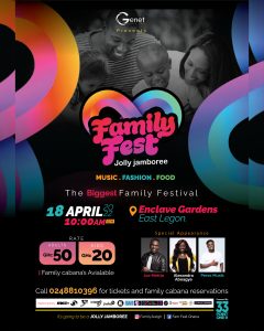 Joe Mettle, Celestine Donkor, Akesse, Perez Musik & Alexandrah to thrill patrons at Family Fest.