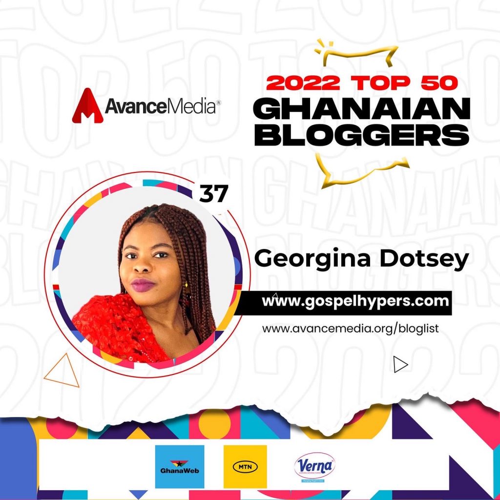 Sista Ginna Listed As Part Of The Top 50 Ghanaian Bloggers 2022