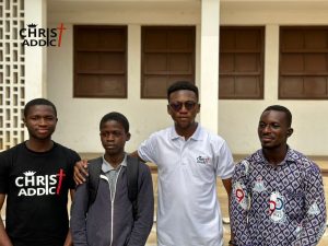Christian Youth Club and NGO "Christ Addict Ghana Supports Accra Academy Fresher