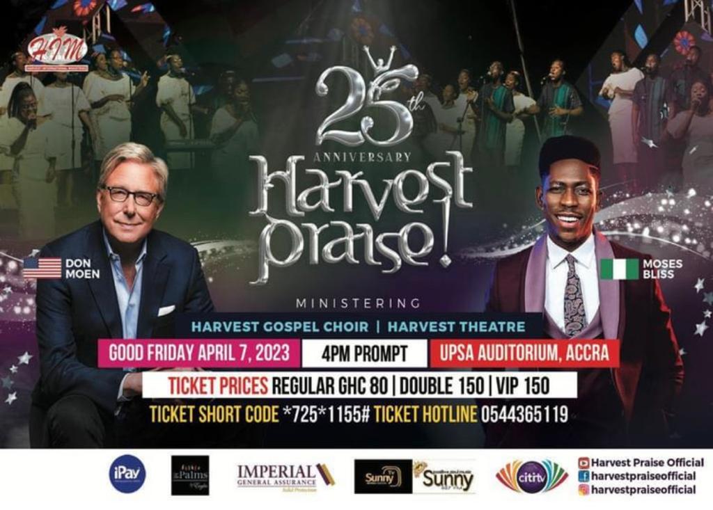 Harvest Praise Hosts Don Moen And Moses Bliss On 25th Edition 