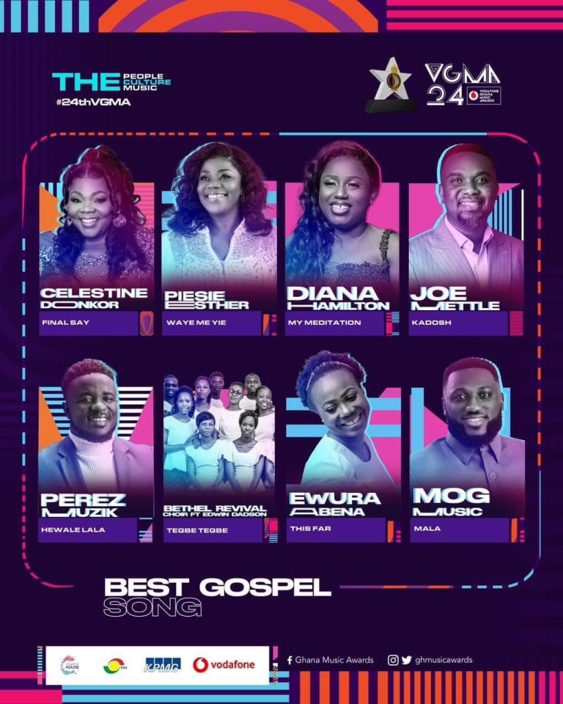 PEREZ MUSIK BAGS SIX VGMA 2023 NOMINATIONS INCLUDING BEST GOSPEL ARTISTE OF THE YEAR.