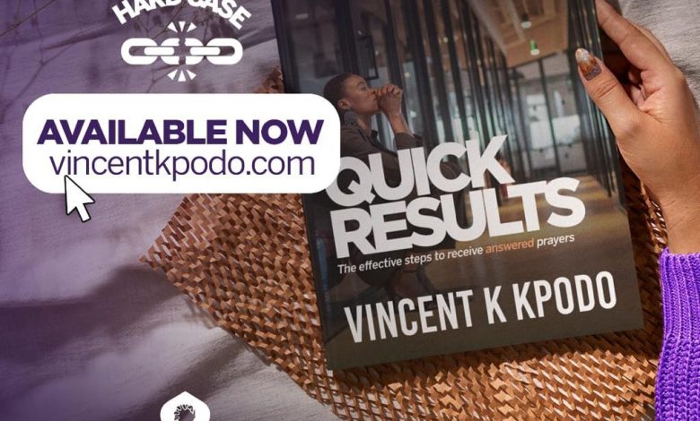 Vincent K. Kpodo Quick Results Book Released!