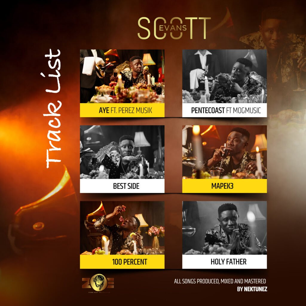 Scott Evans Shares "Grace is Luxury" EP Tracklist and Cover Ar
