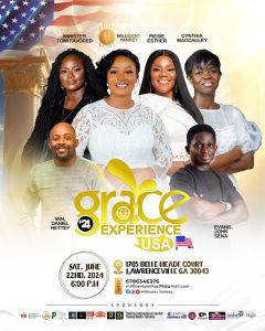 Gospel Singer Millicent Yankey Set To Host Grace Experience" Worship Concert In Atlanta