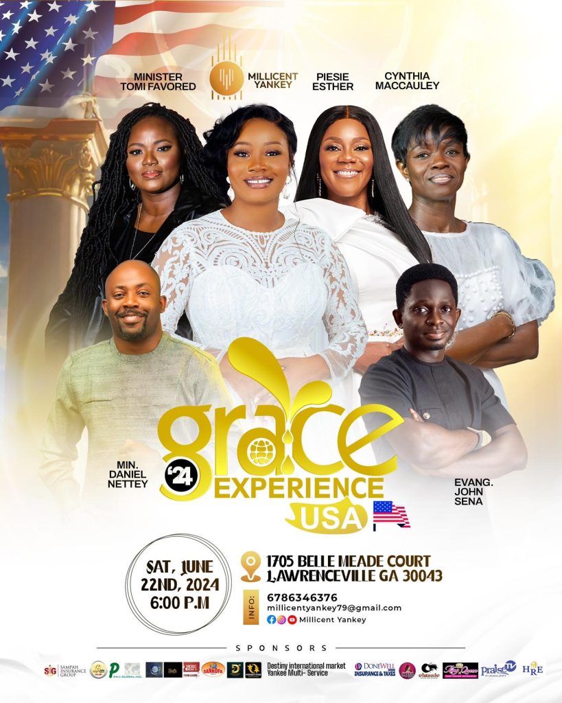 Gospel Singer Millicent Yankey Set To Host Grace Experience" Worship Concert In Atlanta