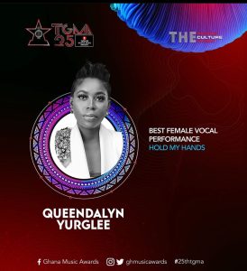 Queendalyn Yurglee Crowned Telecel Ghana Music Awards Best Female Vocalist of The Year