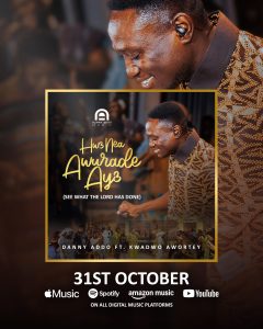 Danny Addo has released a new gospel song titled Hwe Nea Awurade Aye featuring Kwadwo Awortey.
