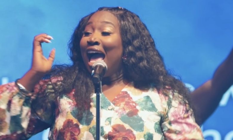 Following Rock of Salvation, Karen Nketiah Returns with Inspiring Single Who Sits on the Throne